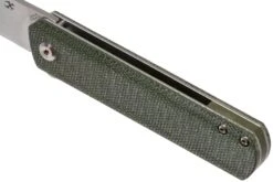 Kansept Foosa T2020T2 Green Micarta Navaja, Rolf Helbig Design -Viper Ventas KST2020T2 07 kansept knives