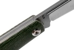 Kansept Wedge T2026B4 Green Micarta Navaja, Nick Swan Design -Viper Ventas KST2026B4 06 kansept knives