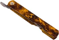 Higonokami Navaja 7,4 Cm KT-HIGO-SPE2, SK-acero Al Carbono, Carey -Viper Ventas KT HIGO SPE2 07 higonokami kt higo spe2 07