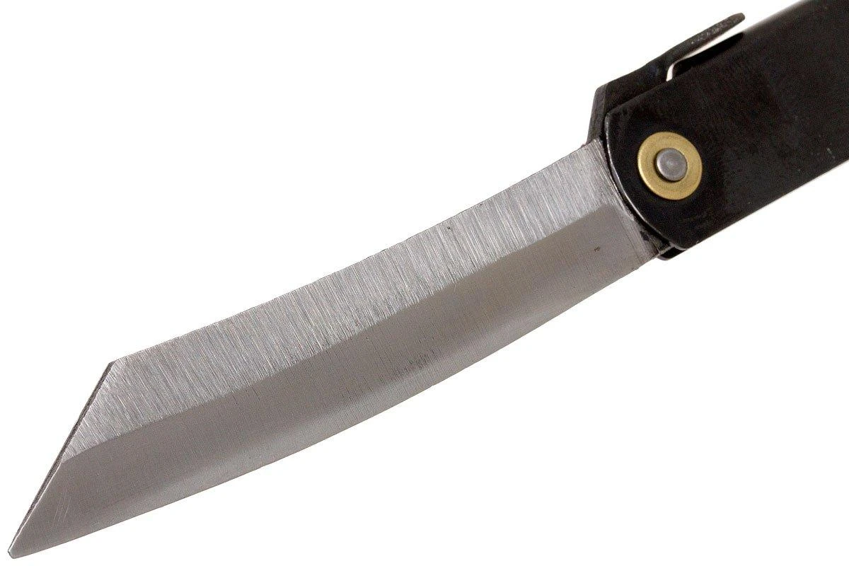 Higonokami Navaja 7,4 Cm KT-HIGO07BL, SK-acero Al Carbono, Negro 5 Higonokami Navaja 7,4 Cm KT-HIGO07BL, SK-acero Al Carbono, Negro - Imagen 3