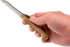 Higonokami Navaja 7 Cm HIGO09, Blue Paper Steel, Latón 16 Higonokami Navaja 7 Cm HIGO09, Blue Paper Steel, Latón -Viper Ventas KT HIGO09 07 higonokami kt higo09 07