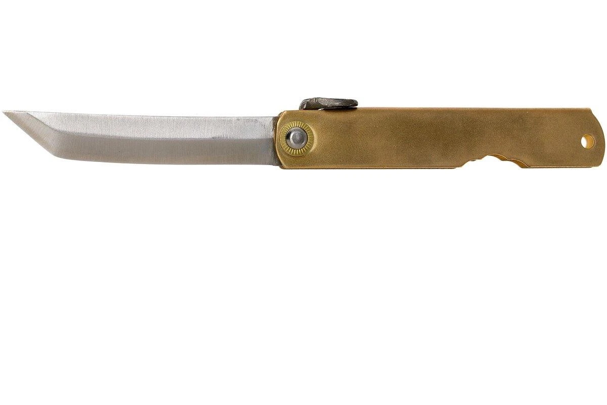 Higonokami Navaja 7,7 Cm HIGO12BR, White Paper Steel, Tanto 3 Higonokami Navaja 7,7 Cm HIGO12BR, White Paper Steel, Tanto