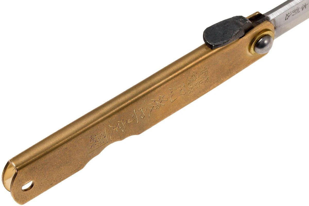 Higonokami Navaja 7,7 Cm HIGO12BR, White Paper Steel, Tanto 8 Higonokami Navaja 7,7 Cm HIGO12BR, White Paper Steel, Tanto - Imagen 6