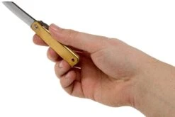 Higonokami Navaja 5 Cm HIGO75BRS, SK-acero Al Carbono, Latón -Viper Ventas KT HIGO75BRS 08 higonokami