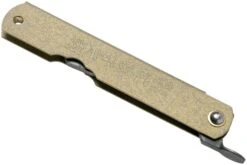 Higonokami Navaja 7,3 Cm HIGOC1B, Blue Paper Steel, Bronze Finished Steel -Viper Ventas KT HIGOC1B 04 higonokami