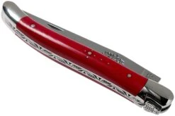 Forge Laguiole 1211INTCROUB 11cm, Rojo Micarta, Navaja Laguiole -Viper Ventas LA1211INTCROUB 04 forge de laguiole