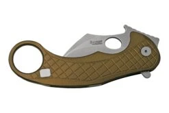 LionSteel L.E.One LE1-A-GS MagnaCut, Satin, Green Aluminium, Navaja Karambit -Viper Ventas LI LE1 A GS 04 lionsteel