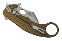 LionSteel L.E.One LE1-A-GS MagnaCut, Satin, Green Aluminium, Navaja Karambit -Viper Ventas LI LE1 A GS 05 lionsteel