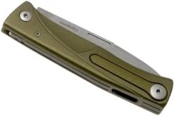 LionSteel Thrill Green Aluminum Integral Navaja Slipjoint -Viper Ventas LI TL A GS 04 lionsteel