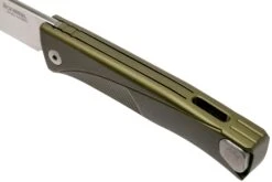 LionSteel Thrill Green Aluminum Integral Navaja Slipjoint -Viper Ventas LI TL A GS 08 lionsteel