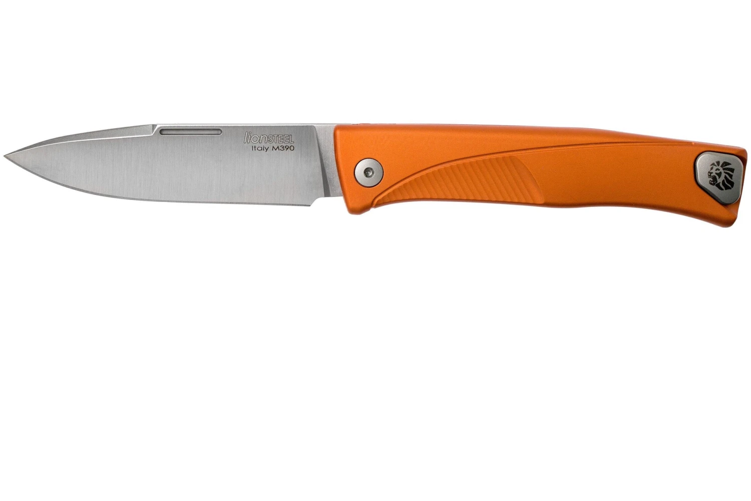 LionSteel Thrill Orange Aluminum Integral Navaja Slipjoint 3 LionSteel Thrill Orange Aluminum Integral Navaja Slipjoint