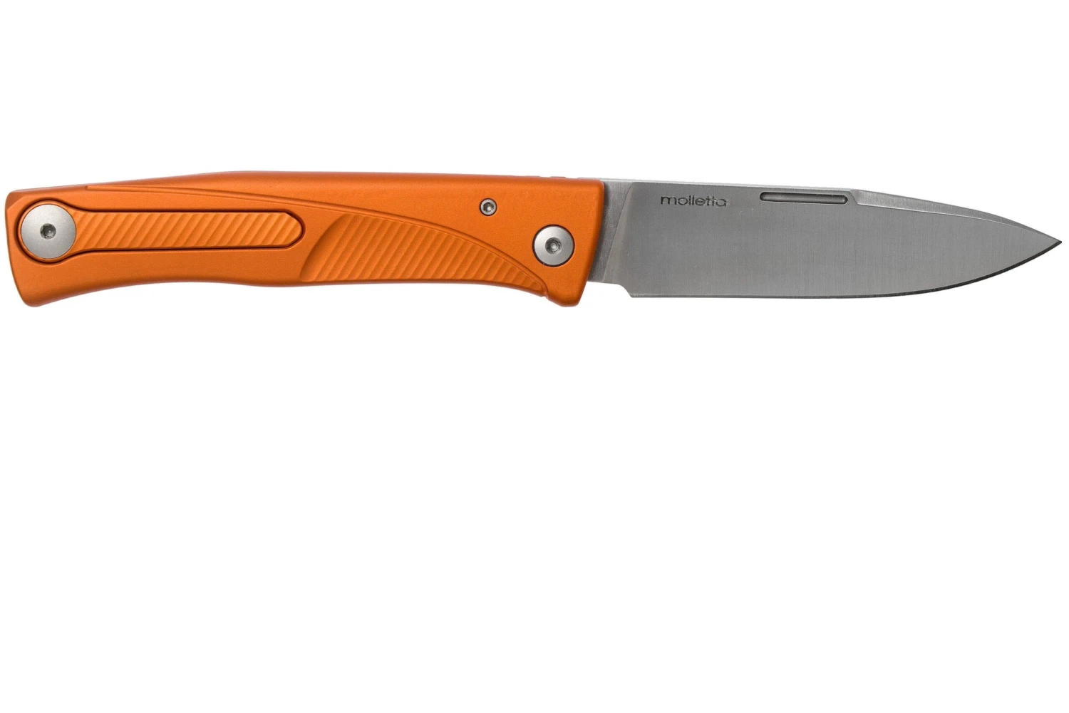 LionSteel Thrill Orange Aluminum Integral Navaja Slipjoint 4 LionSteel Thrill Orange Aluminum Integral Navaja Slipjoint - Imagen 2
