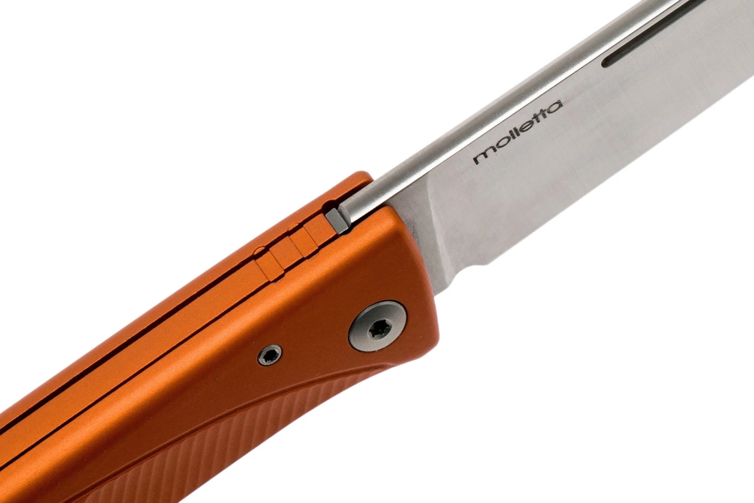 LionSteel Thrill Orange Aluminum Integral Navaja Slipjoint 9 LionSteel Thrill Orange Aluminum Integral Navaja Slipjoint - Imagen 7