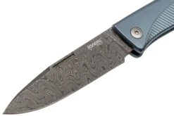 LionSteel Thrill TL-D-BL Damascus, Blue Titanium Integral Slipjoint Navaja -Viper Ventas LI TL D BL 03 lionsteel