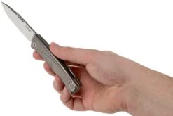 LionSteel Thrill Grey Titanium Integral Navaja Slipjoint -Viper Ventas LI TL GY 09 lionsteel