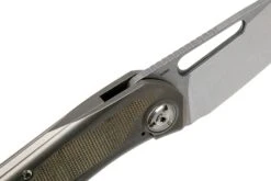 Liong Mah KUF V2 Kitchen Utility Folder, Green Canvas Micarta Navaja 15 Liong Mah KUF V2 Kitchen Utility Folder, Green Canvas Micarta Navaja -Viper Ventas LO KUF GCM 06 liong mah