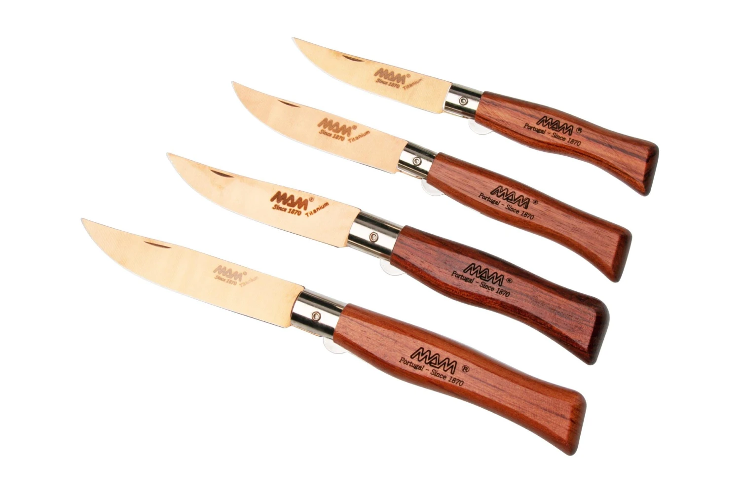 MAM Bronze Titanium Collection 2505, Juego De Navajas 4 Piezas 3 MAM Bronze Titanium Collection 2505, Juego De Navajas 4 Piezas