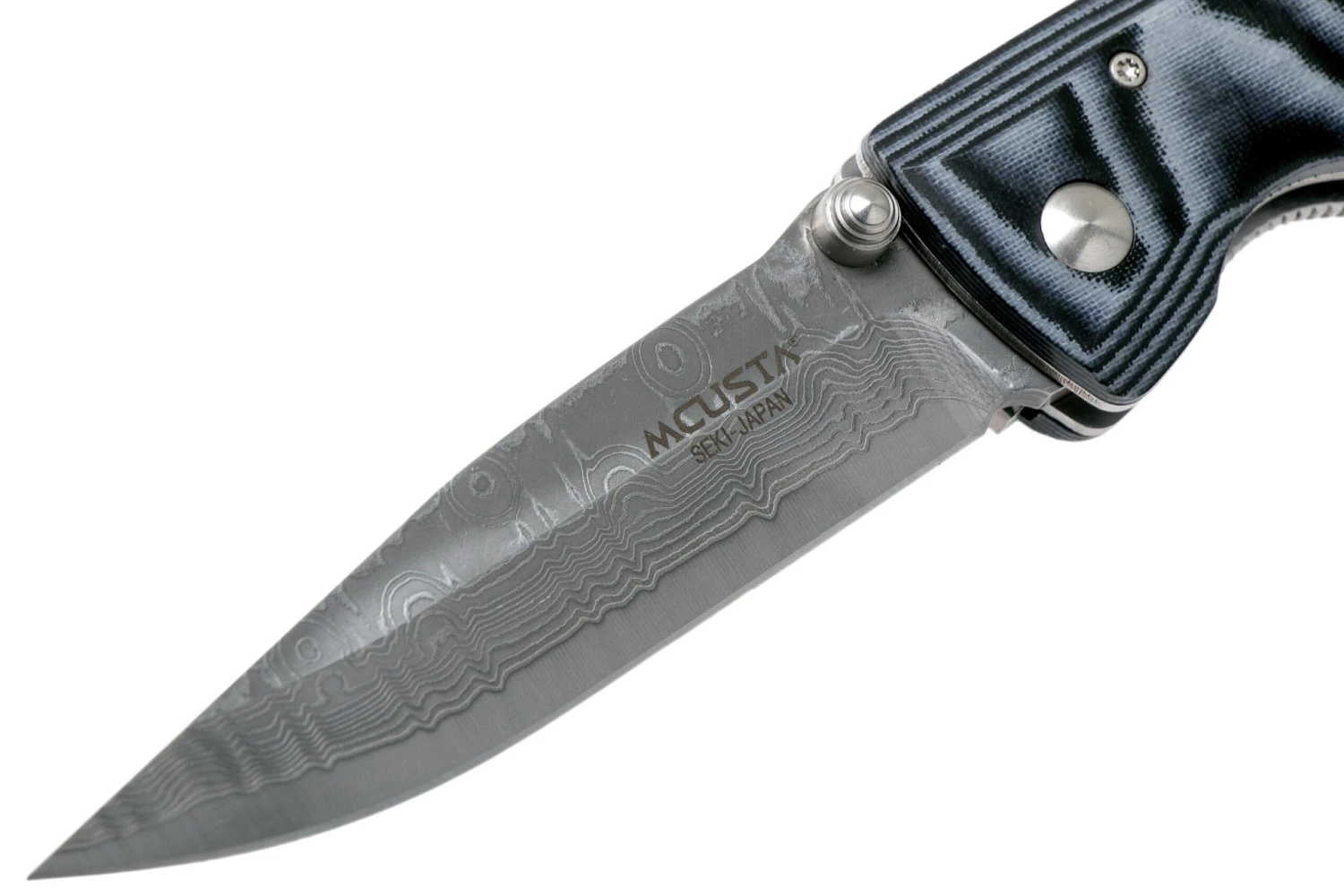 Mcusta MC-0010D Classic Wave, Blue Micarta, Cuchillo De Caballero 5 Mcusta MC-0010D Classic Wave, Blue Micarta, Cuchillo De Caballero - Imagen 3