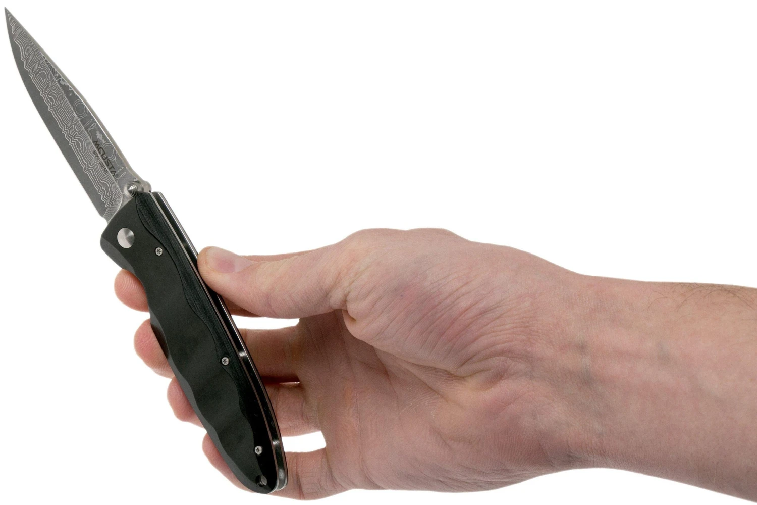 Mcusta MC-17D Classic Wave, Black Pakkawood, Cuchillo De Caballero 10 Mcusta MC-17D Classic Wave, Black Pakkawood, Cuchillo De Caballero - Imagen 8