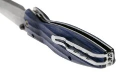 Mcusta MC-0186D Sengoku Date Masamune, Blue Pakkawood, Cuchillo De Caballero -Viper Ventas MC 0186D 04 mcusta