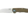 MKM Root RT-GC Satin Green Canvas Micarta Navaja, Diseño Jens Anso -Viper Ventas MMK RT GC 01 mkm