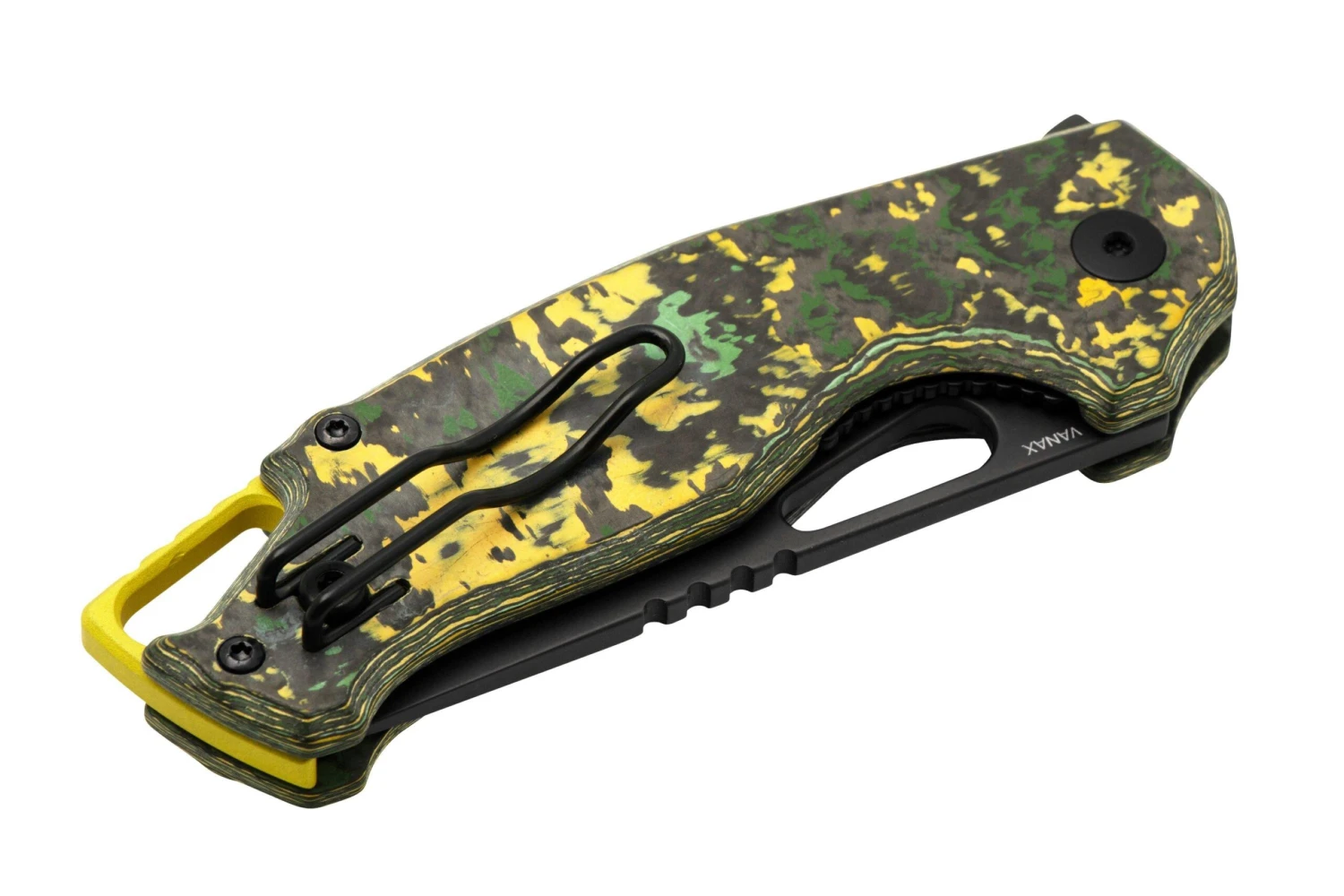 MKM Vincent VCV-CTD Black PVD VANAX, Toxic Storm Carbon Fibre, Lime Green Aluminum Navaja, Diseño De Jesper Voxnaes 9 MKM Vincent VCV-CTD Black PVD VANAX, Toxic Storm Carbon Fibre, Lime Green Aluminum Navaja, Diseño De Jesper Voxnaes - Imagen 7