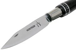 Nontron No. 25 Nickel Silver Turning Ferrule, Marquetry Ebony Aluminium, Doble Virola NN25DVEBALU Navaja -Viper Ventas NN25DVEBALU 03 nontron