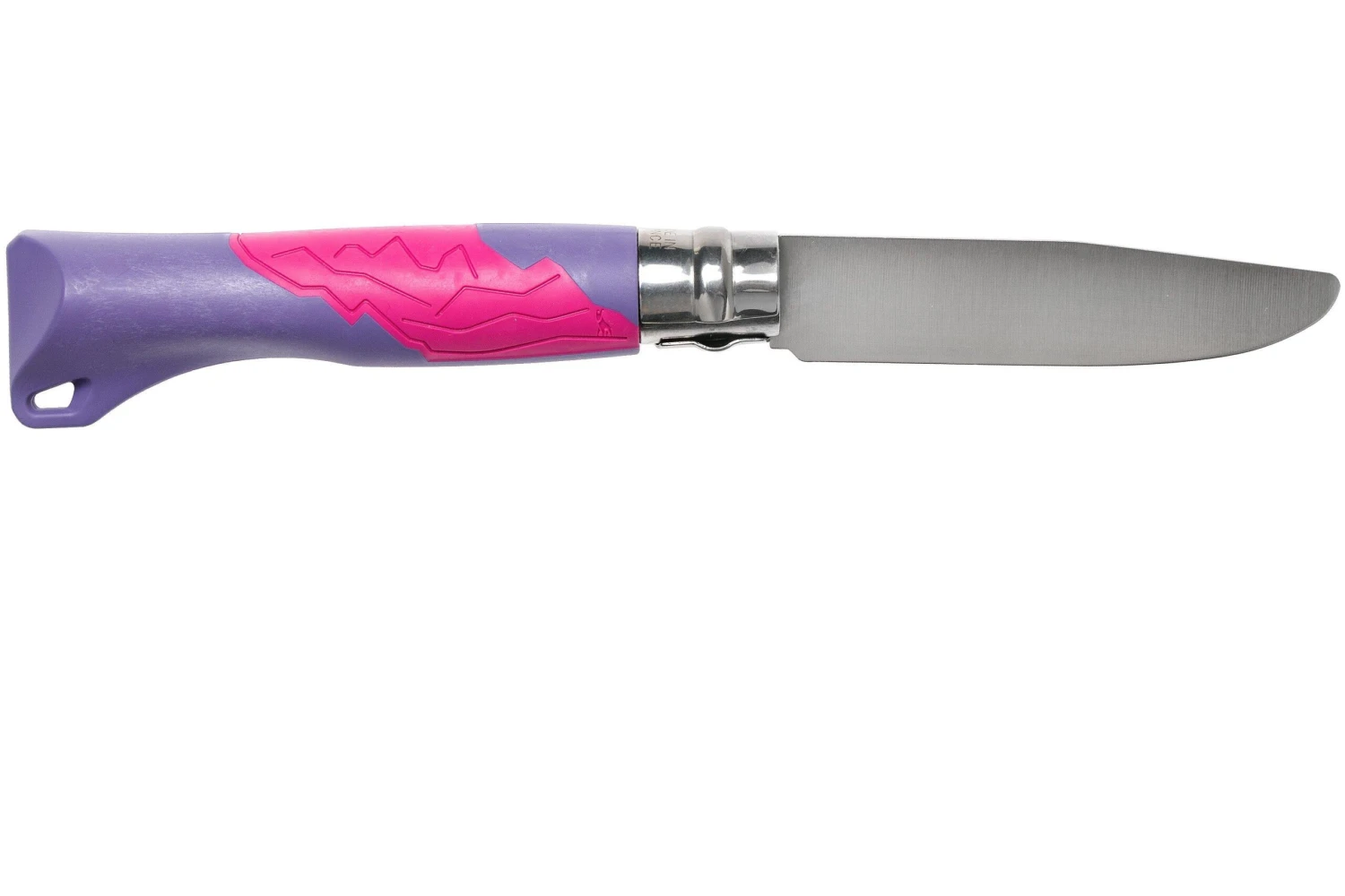 Opinel Navaja Outdoor No. 07 Junior Navaja, Purple/Parma 4 Opinel Navaja Outdoor No. 07 Junior Navaja, Purple/Parma - Imagen 2