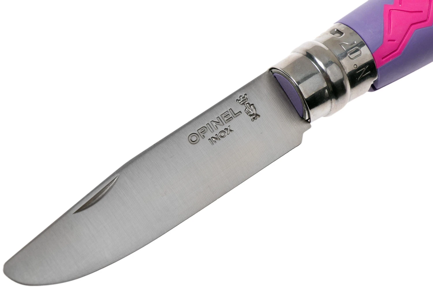 Opinel Navaja Outdoor No. 07 Junior Navaja, Purple/Parma 5 Opinel Navaja Outdoor No. 07 Junior Navaja, Purple/Parma - Imagen 3