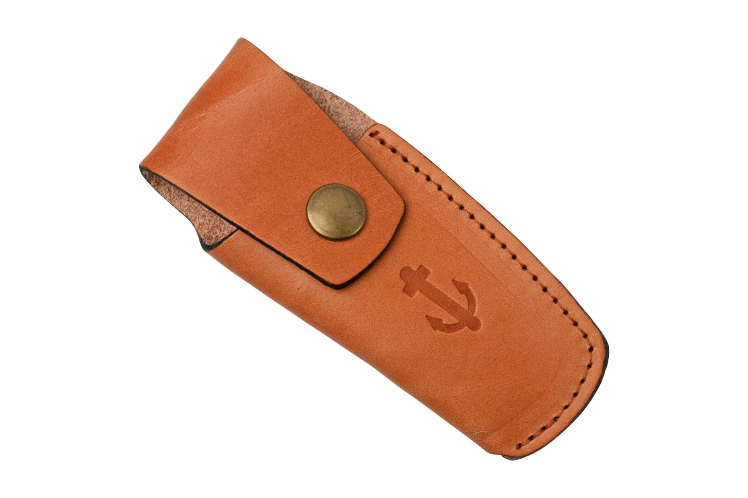 Otter Anchor Knife SET 172 Large Stainless, Smoked Oak, Brass Anchor, Leather Strap Navaja 10 Otter Anchor Knife SET 172 Large Stainless, Smoked Oak, Brass Anchor, Leather Strap Navaja - Imagen 8