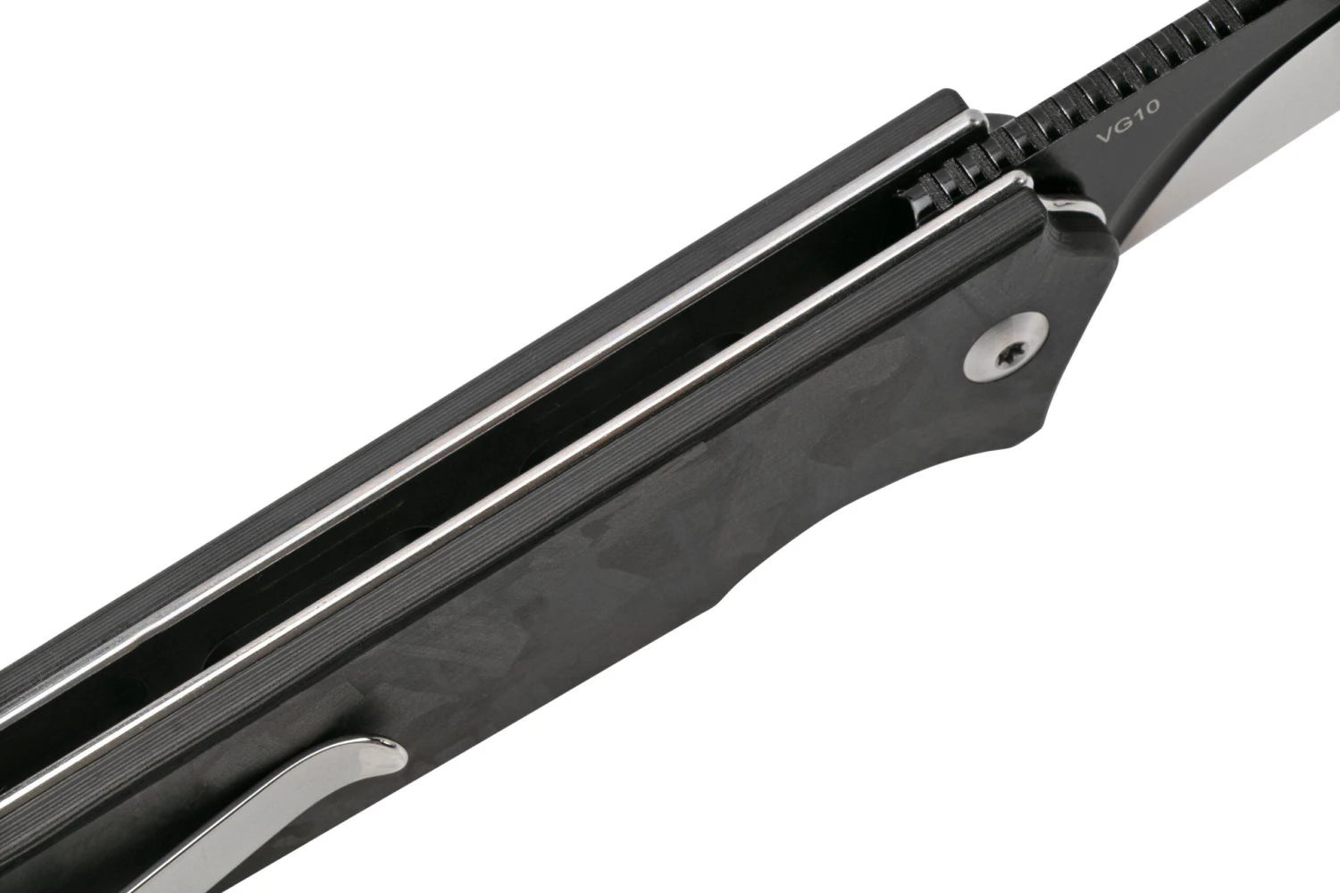 QSP Knife Mamba QS111-A2 Mamba Shredded Carbonfiber Navaja 8 QSP Knife Mamba QS111-A2 Mamba Shredded Carbonfiber Navaja - Imagen 6