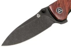 QSP Knife Hawk QS131-O2 Mkuruti Wood, Blackwashed, Navaja -Viper Ventas QS131 O2 03 qsp knife
