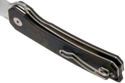 QSP Knife Osprey QS139-G1 Blue Shredded Carbon Fiber, Satin, Navaja -Viper Ventas QS139 G1 05 qsp knife