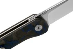 QSP Knife Osprey QS139-G1 Blue Shredded Carbon Fiber, Satin, Navaja -Viper Ventas QS139 G1 06 qsp knife