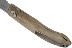 Real Steel Stella Green Canvas Micarta 7057 Knivesandtools Exclusive Navaja, Diseño Poltergeist -Viper Ventas RL7057 05 real steel