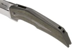 Reate T4000 Green Micarta Navaja, Tashi Bharucha Design 17 Reate T4000 Green Micarta Navaja, Tashi Bharucha Design -Viper Ventas RT T4000 GM 07 reate