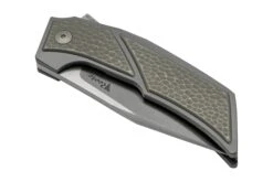 Reate T3500 Bead Blast Titanium Navaja, Diseño De Tashi Bharucha -Viper Ventas RTT3500 TI 06 reate