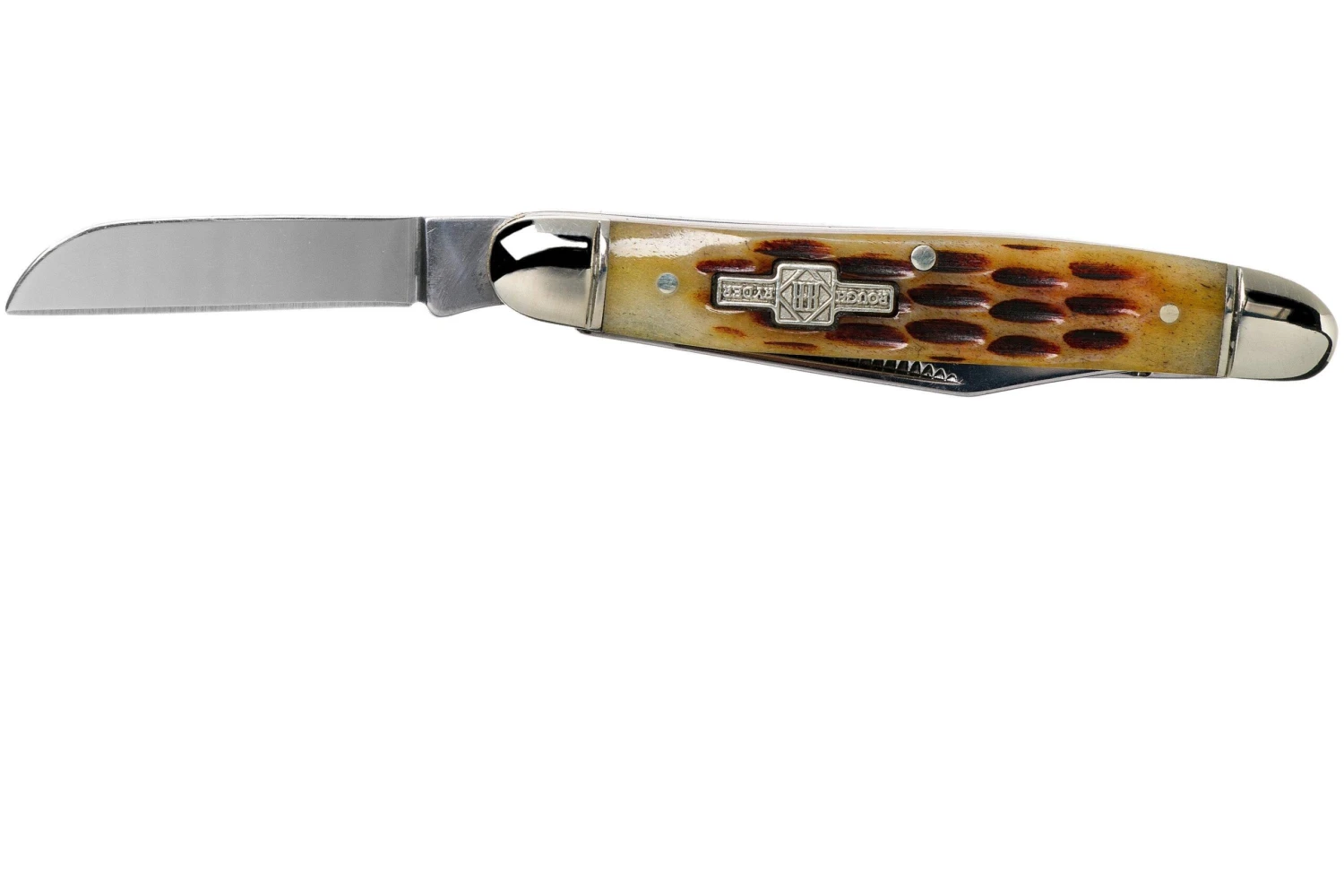 Rough Ryder Small Stockman Amber Bone RR194 Navaja Slipjoint 5 Rough Ryder Small Stockman Amber Bone RR194 Navaja Slipjoint - Imagen 3