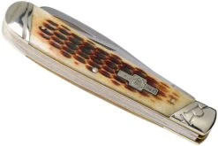 Rough Ryder Equestrian Trapper Amber Bone RR1971 Navaja Slipjoint -Viper Ventas RY1971 04 rough ryder