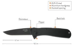 SOG Twitch II WI-12 Black, Navaja 11 SOG Twitch II WI-12 Black, Navaja -Viper Ventas SOGTWI 12 01 sog twitch ii sogtwi 12 d1