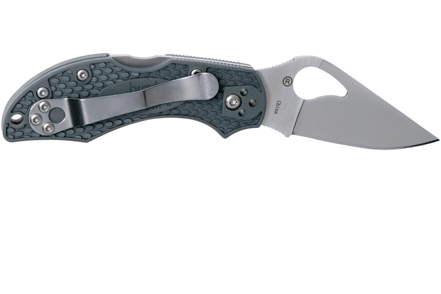Spyderco Byrd Robin 2 Gris BY10PGY2 Navaja 4 Spyderco Byrd Robin 2 Gris BY10PGY2 Navaja - Imagen 2