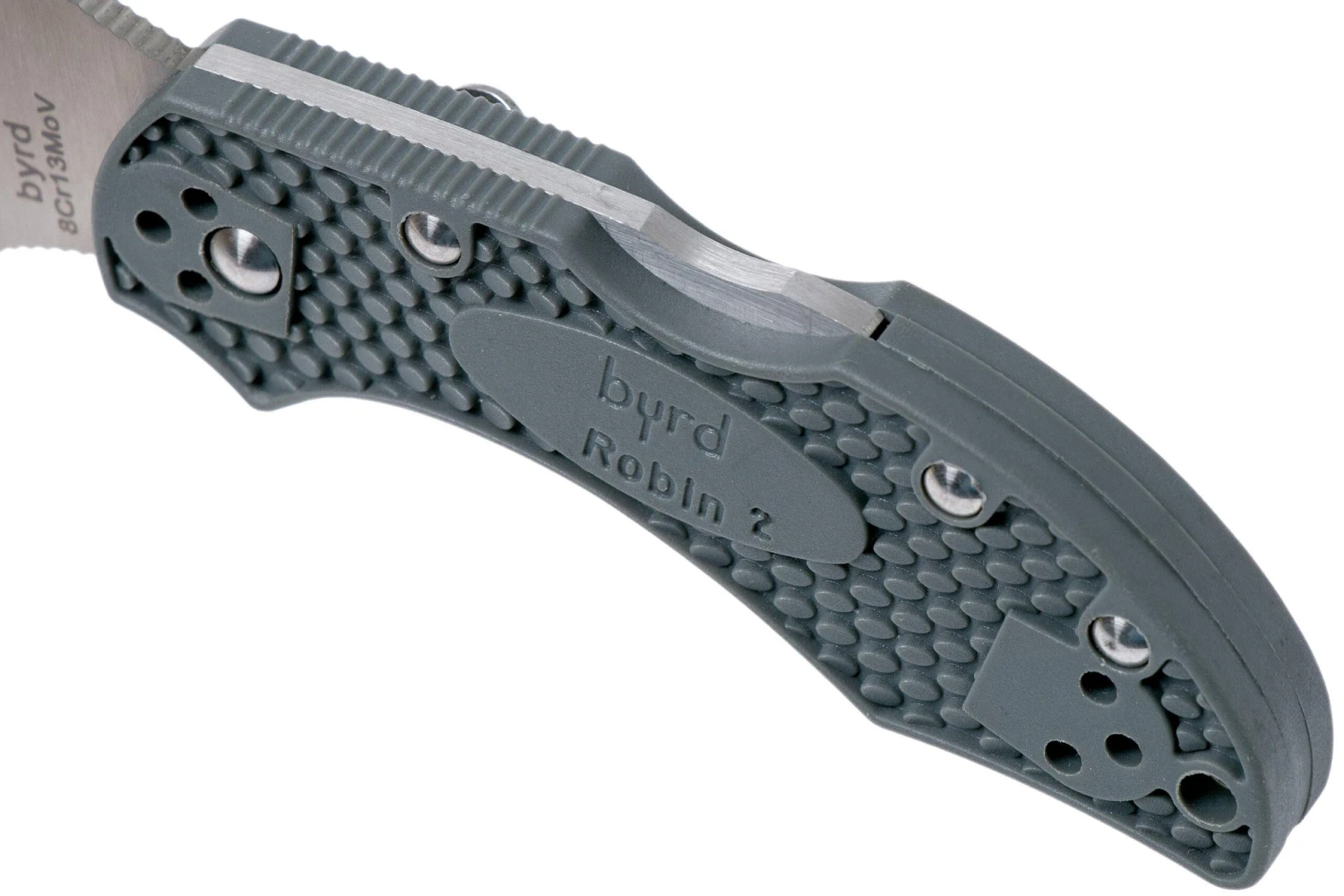 Spyderco Byrd Robin 2 Gris BY10PGY2 Navaja 8 Spyderco Byrd Robin 2 Gris BY10PGY2 Navaja - Imagen 6