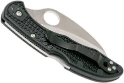 Spyderco Tasman Salt 2 C106PBK2 Plain Edge Navaja, Negro -Viper Ventas SPC106PBK2 04 spyderco spc106pbk2 04