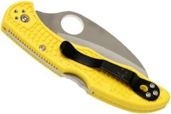 Spyderco Tasman Salt 2 C106SYL2 Navaja, Amarillo -Viper Ventas SPC106SYL2 04 spyderco spc106syl2 04