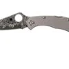 Spyderco C11TIPD Delica 4 Titanium Damascus Navaja -Viper Ventas SPC11TIPD 01 spyderco spc11tipd 01