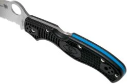 Spyderco Rescue 3 Thin Blue Line C14FSBKBL3 Cuchillo De Rescate De Sierra 15 Spyderco Rescue 3 Thin Blue Line C14FSBKBL3 Cuchillo De Rescate De Sierra -Viper Ventas SPC14FSBKBL3 07 spyderco