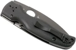 Spyderco Shaman C229GSBK Serrated Navaja, Sal Glesser Design -Viper Ventas SPC229GSBK 04 spyderco spc229gsbk 04
