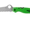 Spyderco Atlantic Salt Green LC200N C89FSGR Navaja De Bolsillo Dentada