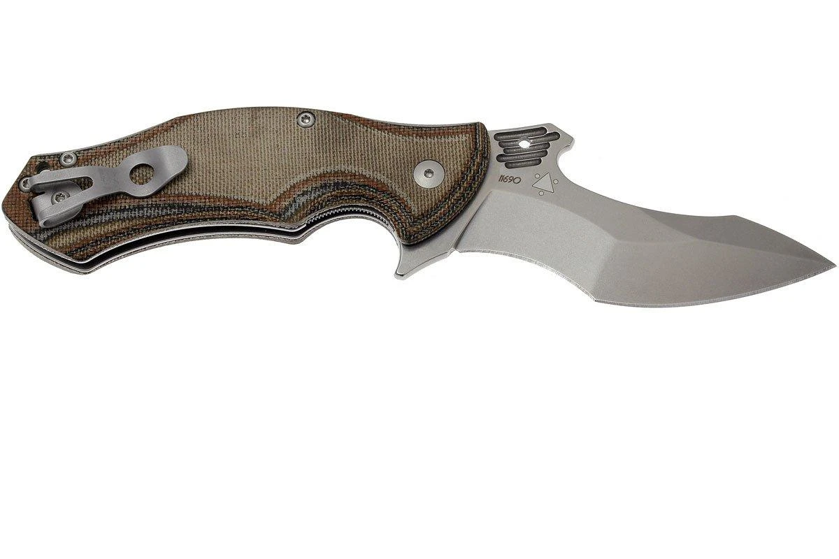 Viper Magà V5912CA N690 Stonewashed Plain Edge, Micarta 3 Viper Magà V5912CA N690 Stonewashed Plain Edge, Micarta