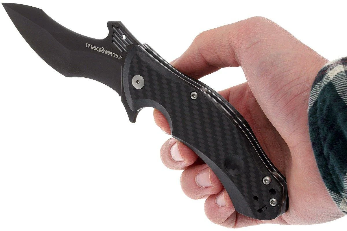 Viper Magà V5914FC N690 PVD-coating Plain Edge, Carbon 10 Viper Magà V5914FC N690 PVD-coating Plain Edge, Carbon - Imagen 8